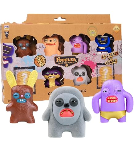 Amazon.com: Fuggler Gold Edition Collectible Figures 8 Pack Deluxe